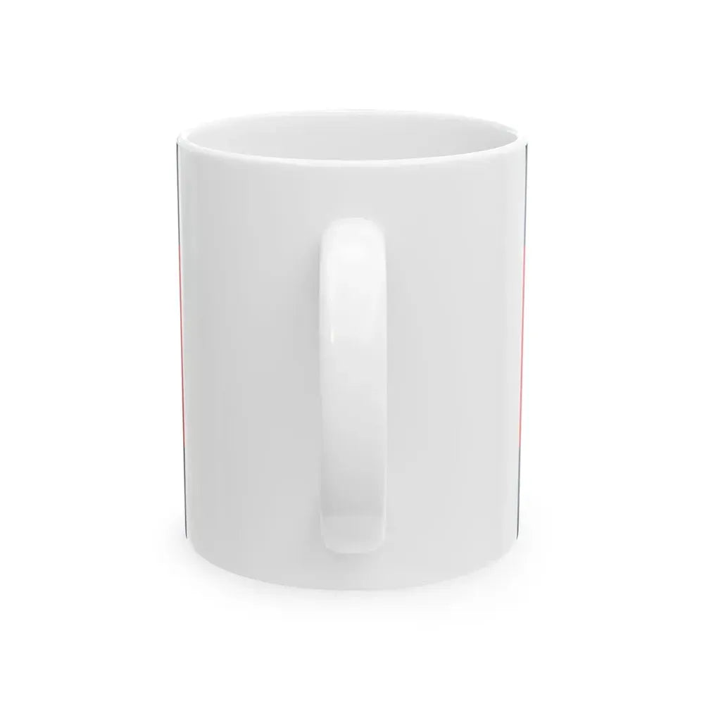 Flag of Cambodia 1948-1970 dark colors (Cambodia) White Coffee Mug - Go Mug Yourself