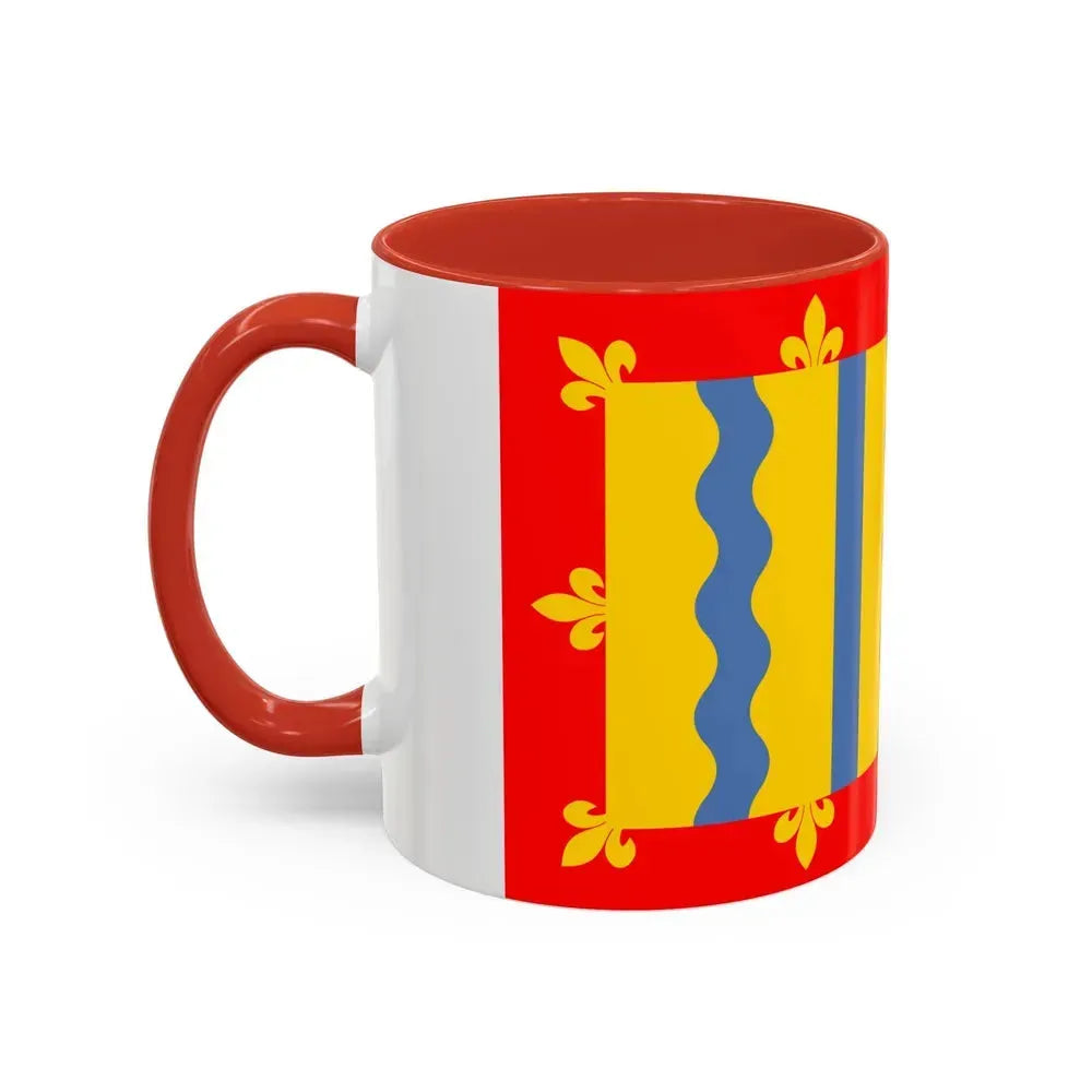 Flag of Cambridgeshire UK - Accent Coffee Mug - Go Mug Yourself