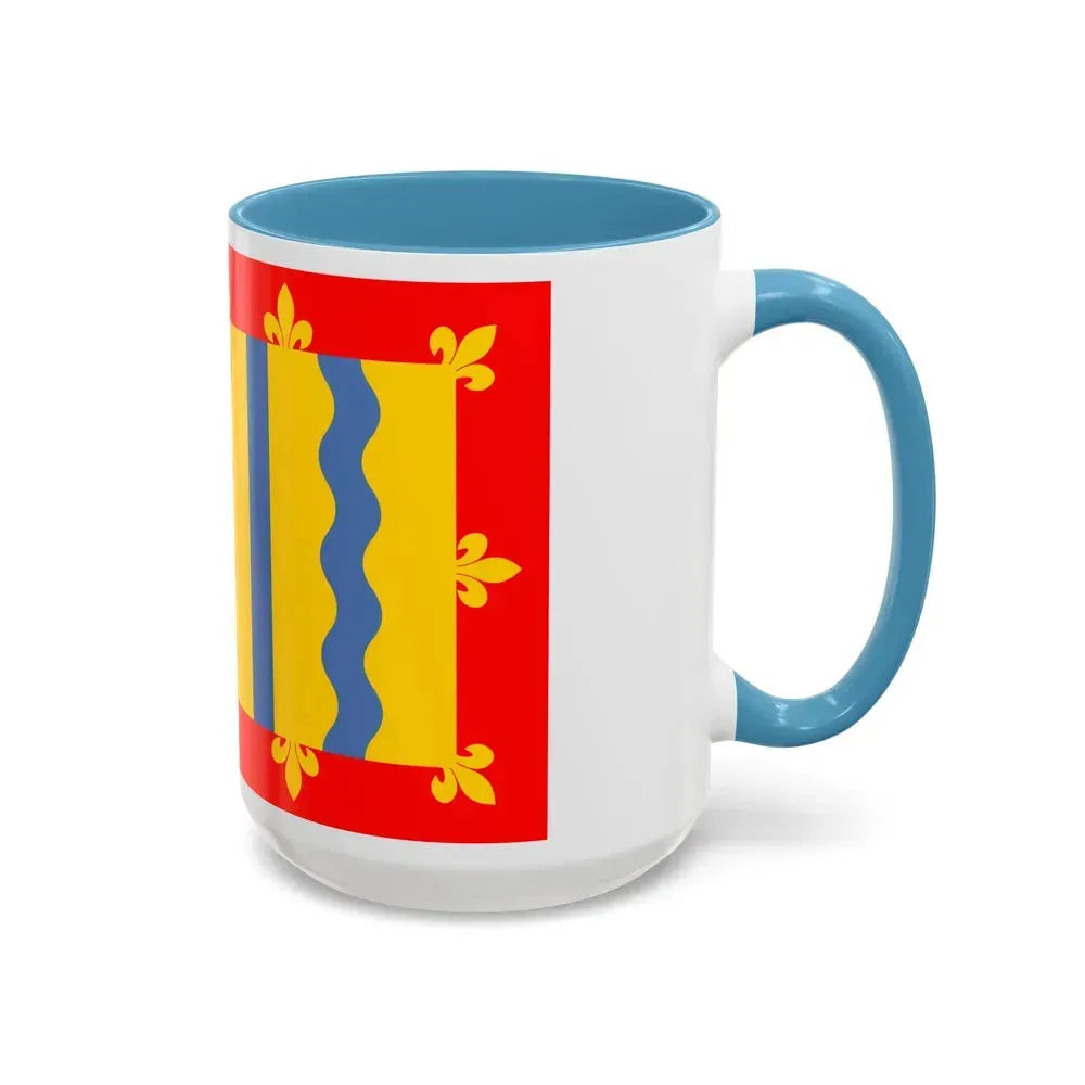 Flag of Cambridgeshire UK - Accent Coffee Mug - Go Mug Yourself