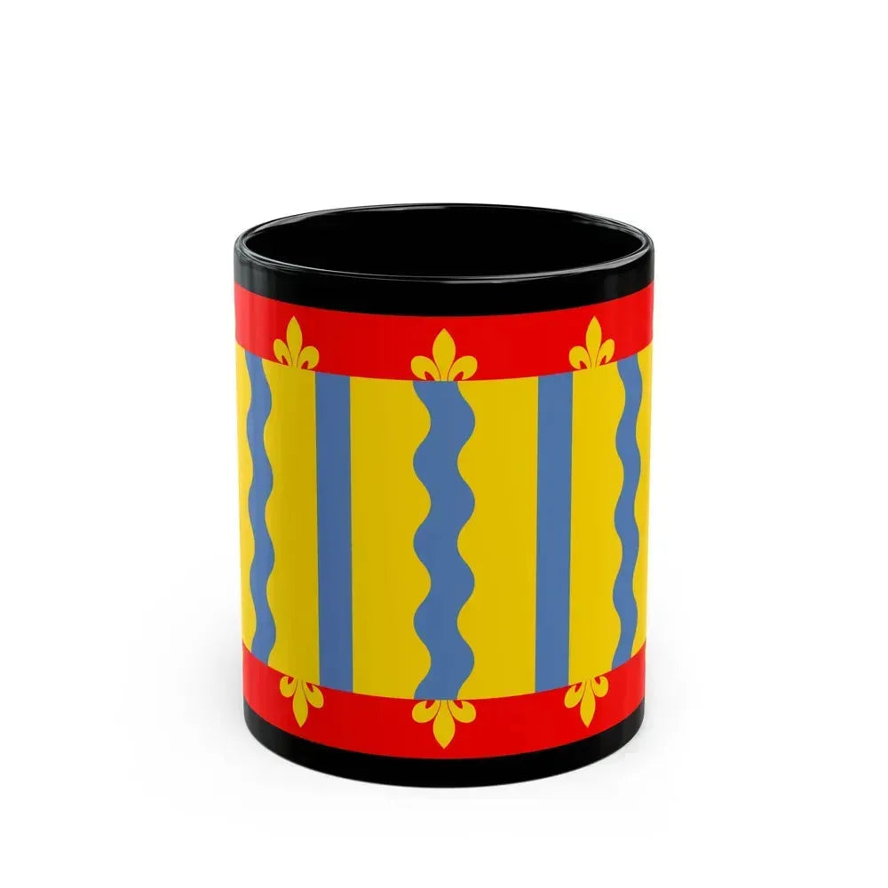 Flag of Cambridgeshire UK - Black Coffee Mug 11oz - Go Mug Yourself