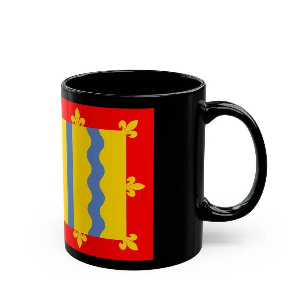 Flag of Cambridgeshire UK - Black Coffee Mug - Go Mug Yourself