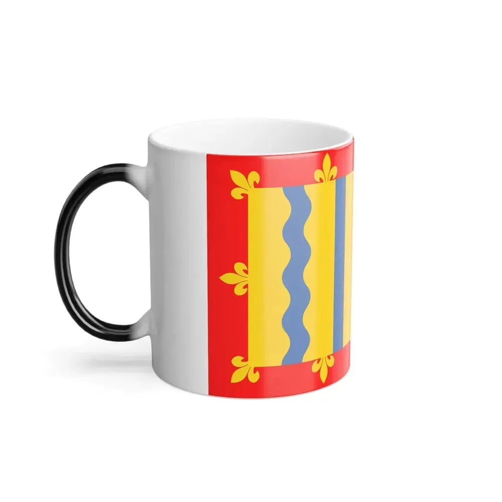 Flag of Cambridgeshire UK - Color Changing Coffee Mug - Go Mug Yourself
