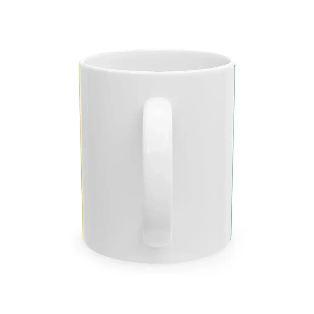 Flag of Cameroon type 2 (Cameroon) White Coffee Mug - Go Mug Yourself