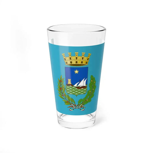 Flag of Camogli (Italy) Pint Glass 16oz 16oz - Go Mug Yourself