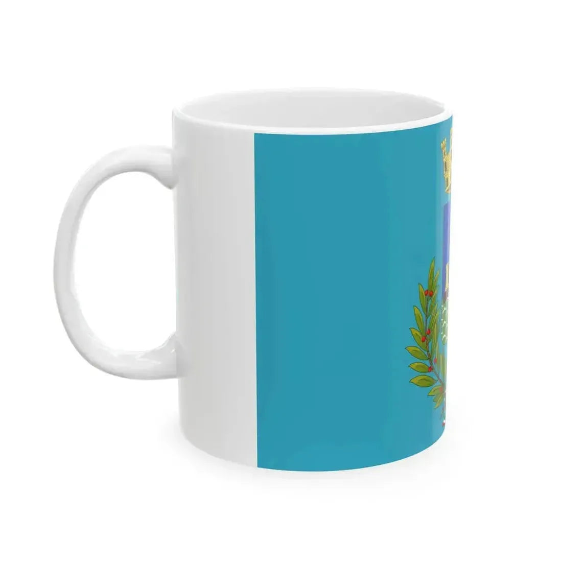 Flag of Camogli (Italy) White Coffee Mug - Go Mug Yourself