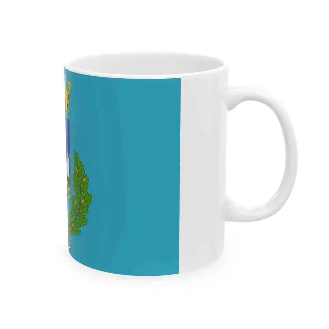 Flag of Camogli (Italy) White Coffee Mug - Go Mug Yourself