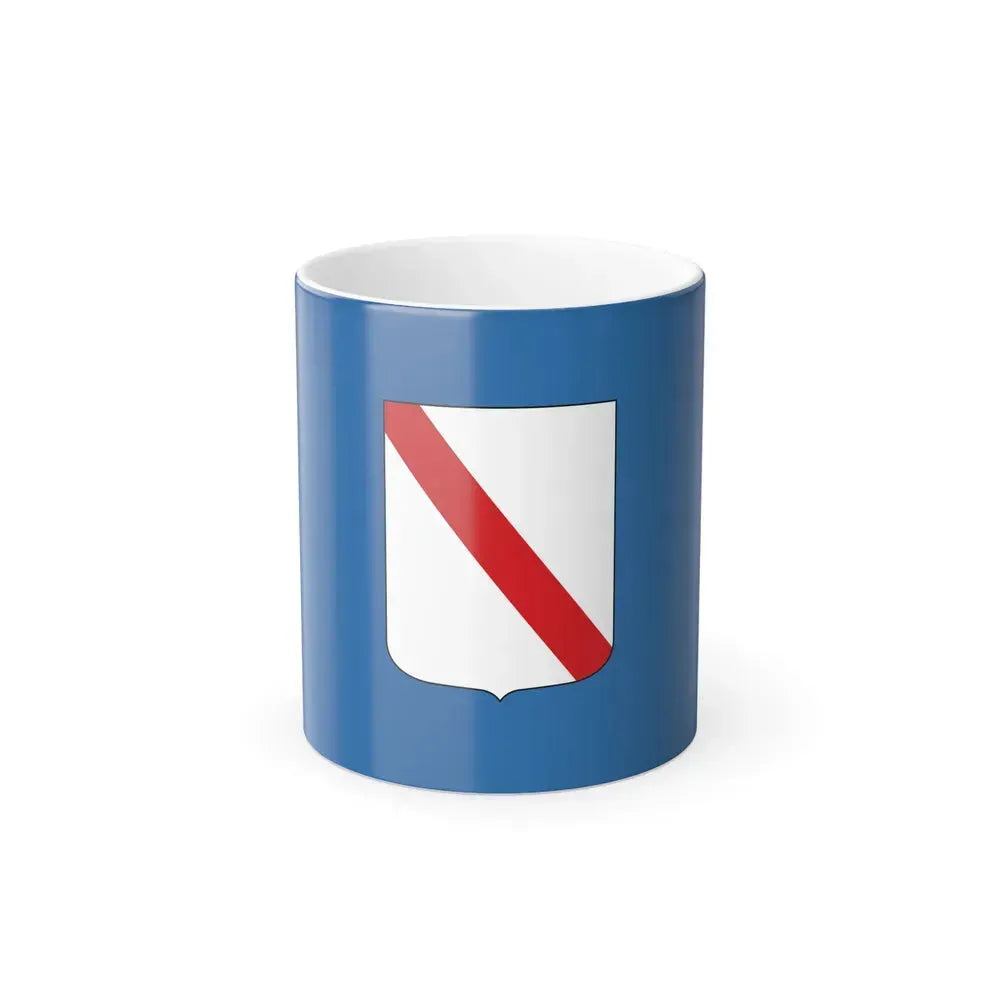 Flag of Campania Italy - Color Changing Coffee Mug 11oz - Go Mug Yourself