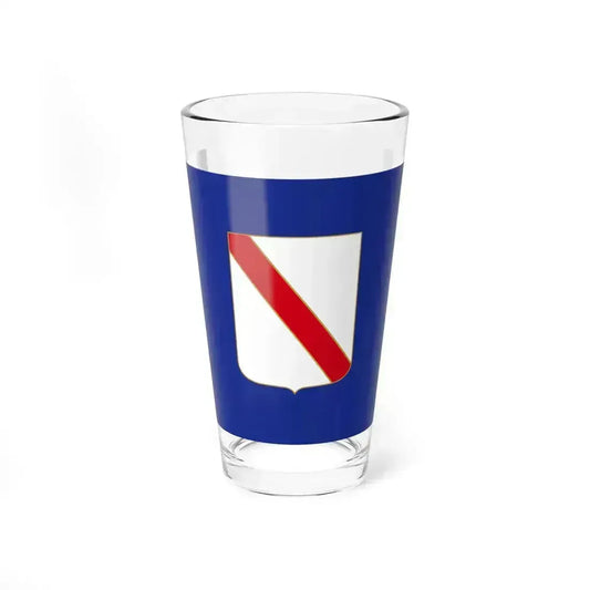 Flag of Campania (Italy) Pint Glass 16oz 16oz - Go Mug Yourself