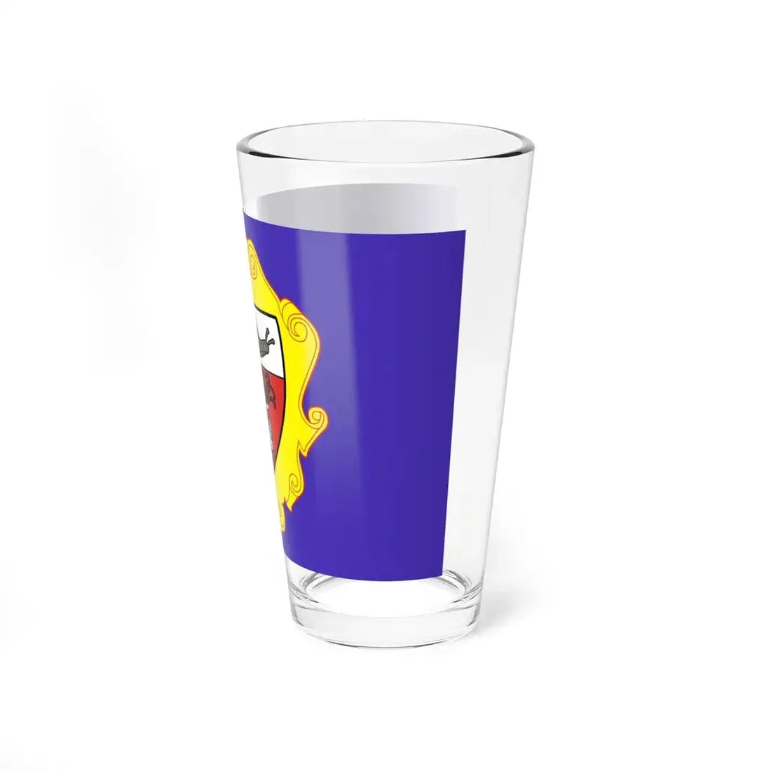 Flag of Campione dItalia (Italy) Pint Glass 16oz - Go Mug Yourself