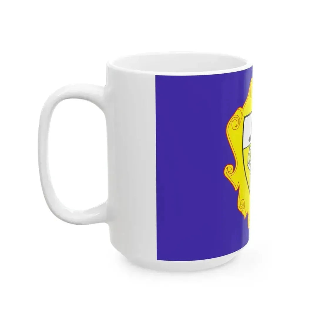 Flag of Campione dItalia (Italy) White Coffee Mug - Go Mug Yourself