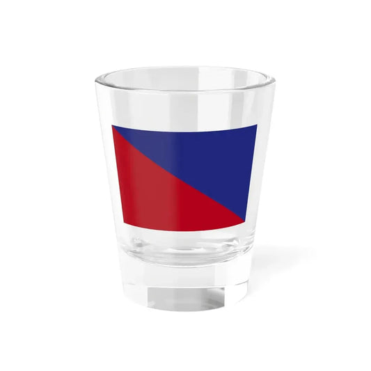 Flag of Campobasso (Italy) Shot Glass 1.5oz 1.5oz - Go Mug Yourself