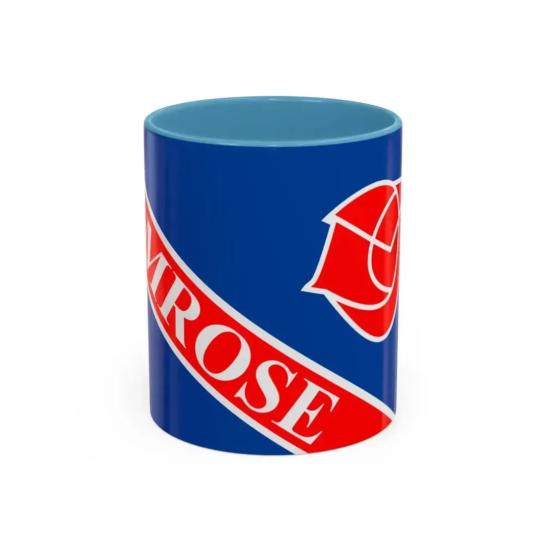 Flag of Camrose Alberta Canada - Accent Coffee Mug 11oz Light Blue - Go Mug Yourself