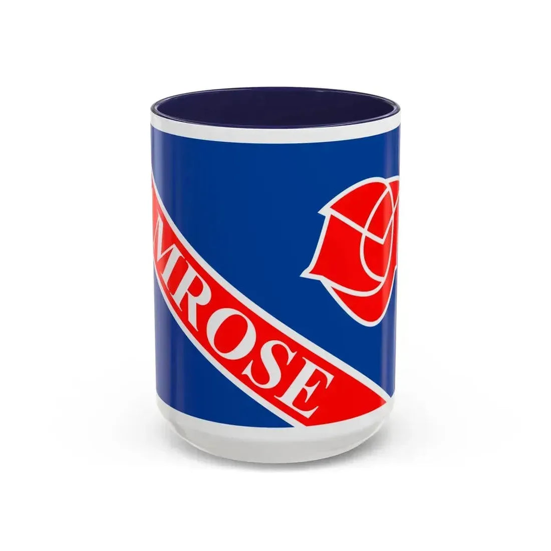 Flag of Camrose Alberta Canada - Accent Coffee Mug 15oz Navy - Go Mug Yourself