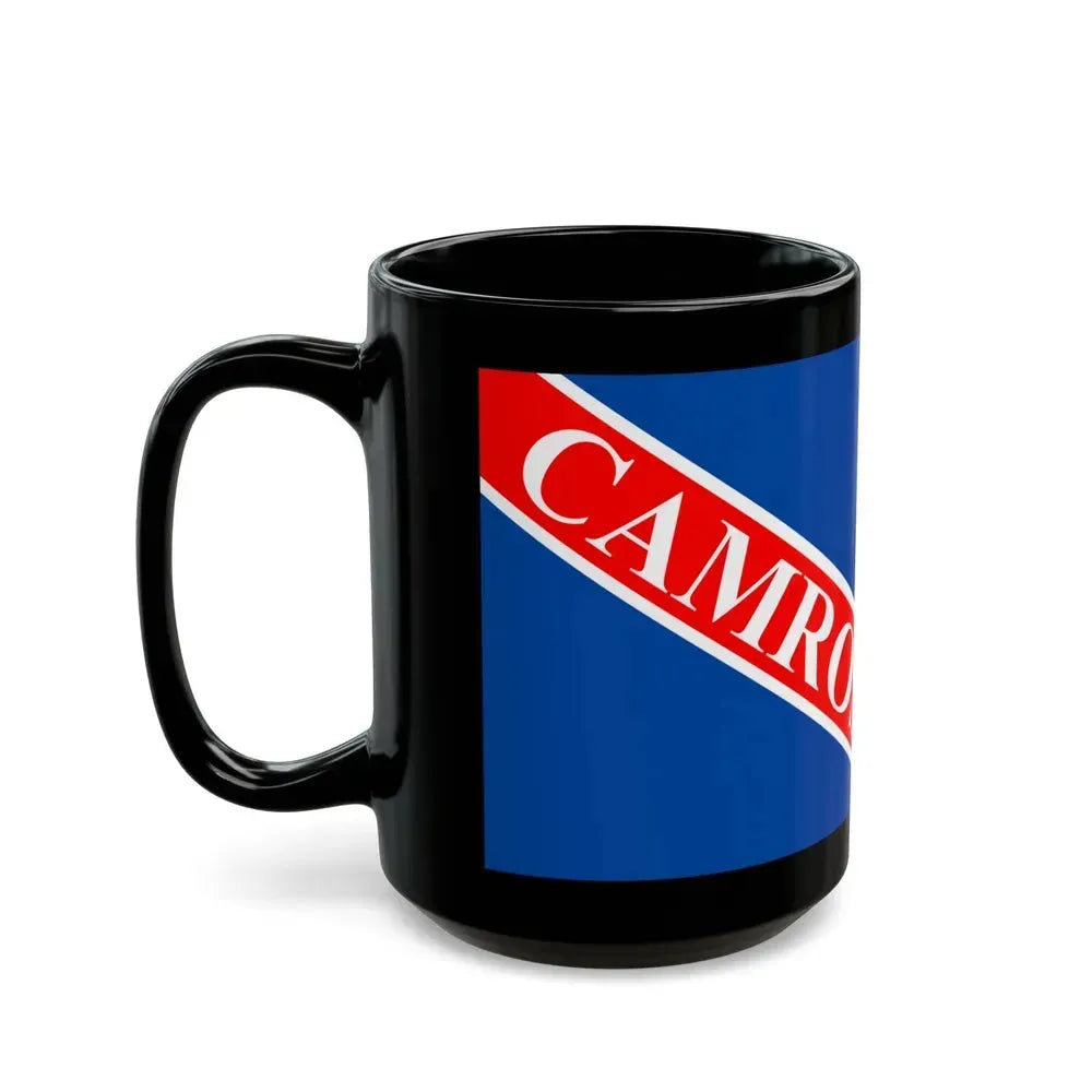 Flag of Camrose Alberta Canada - Black Coffee Mug - Go Mug Yourself