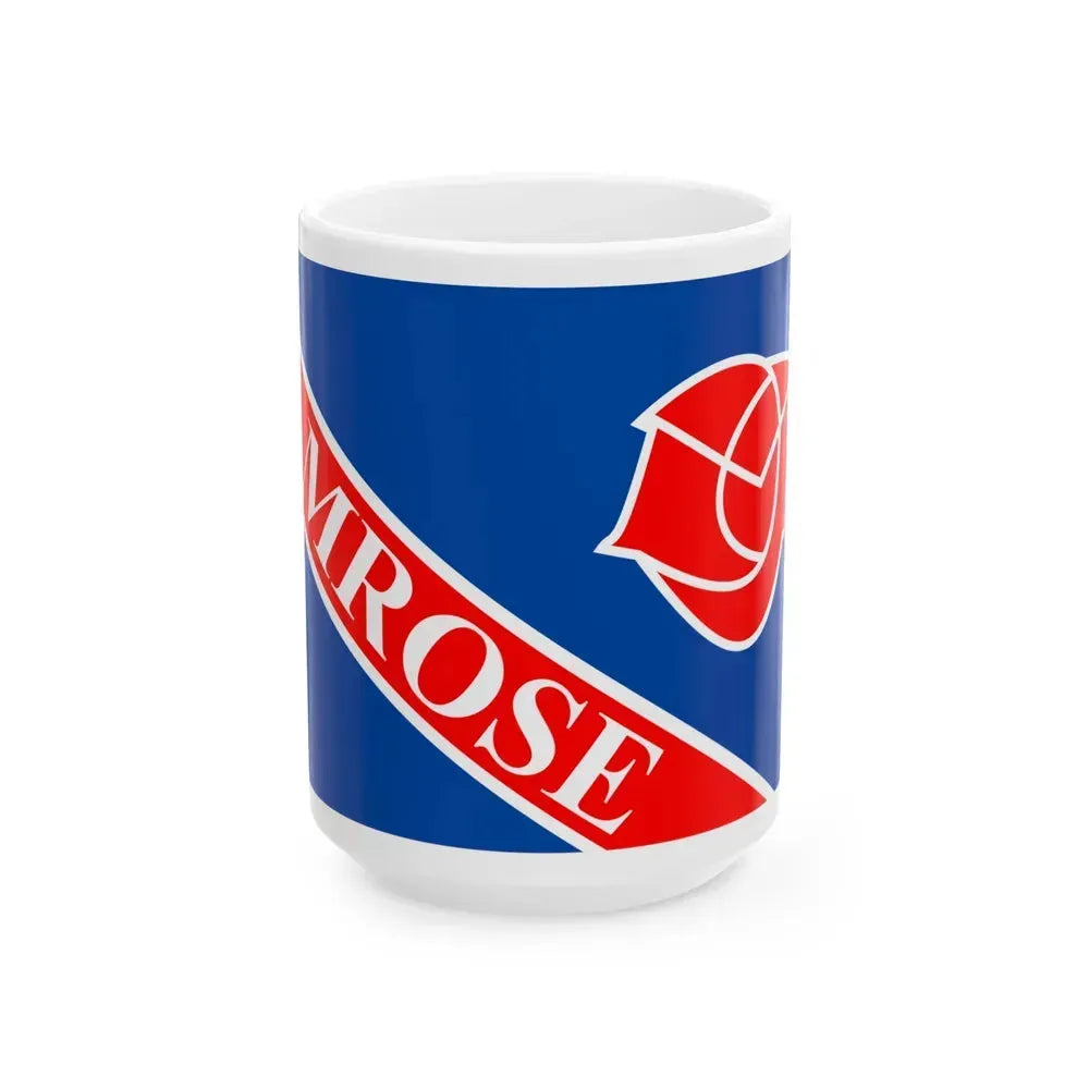 Flag of Camrose Alberta Canada - White Coffee Mug 15oz - Go Mug Yourself