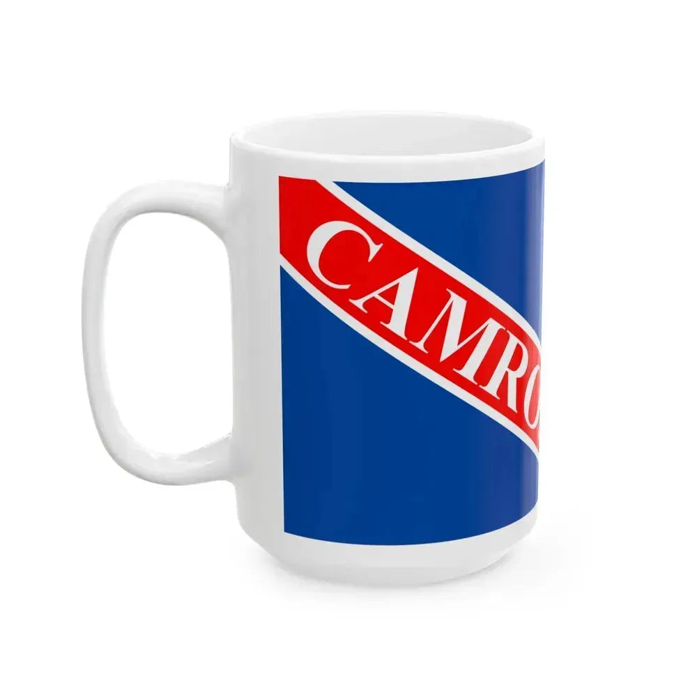 Flag of Camrose Alberta Canada - White Coffee Mug - Go Mug Yourself