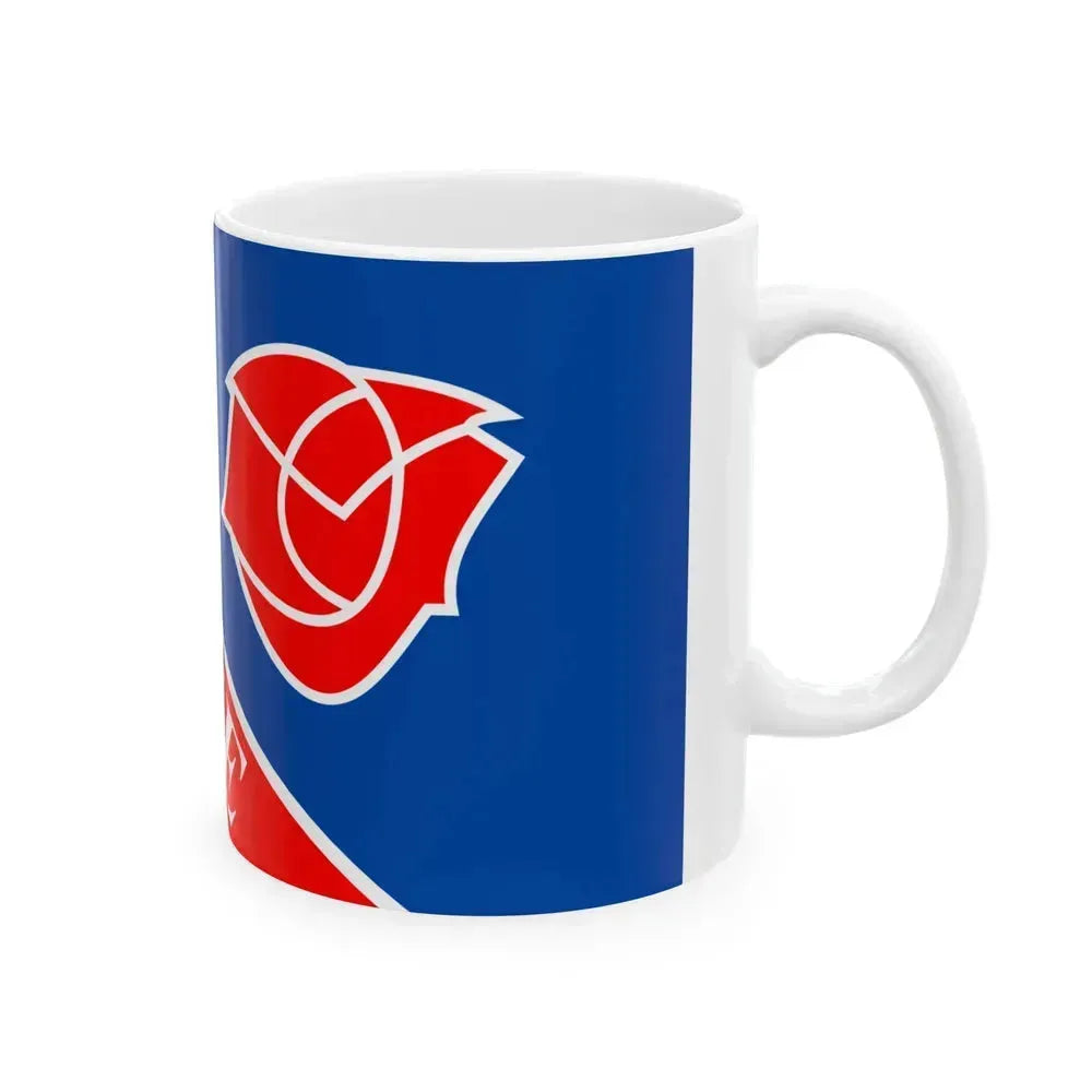 Flag of Camrose Alberta Canada - White Coffee Mug - Go Mug Yourself