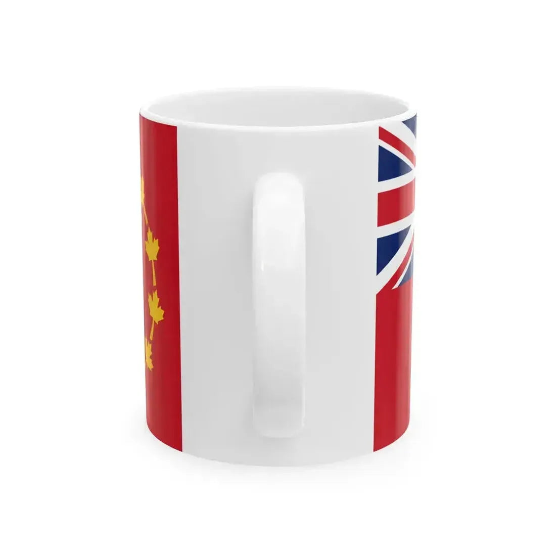 Flag of Canada 1870 (Canada) White Coffee Mug - Go Mug Yourself