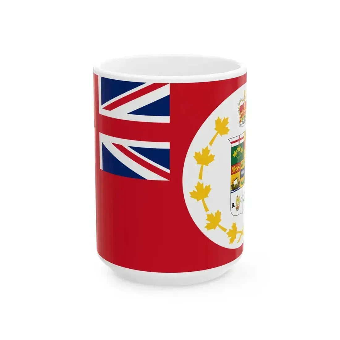 Flag of Canada 1873 (Canada) White Coffee Mug 15oz - Go Mug Yourself