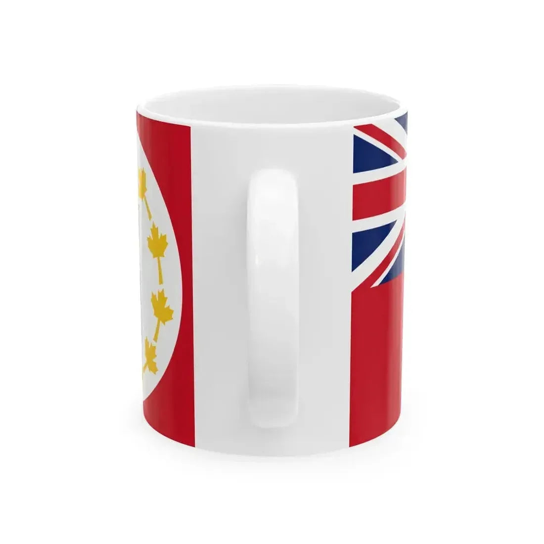 Flag of Canada 1896 (Canada) White Coffee Mug - Go Mug Yourself