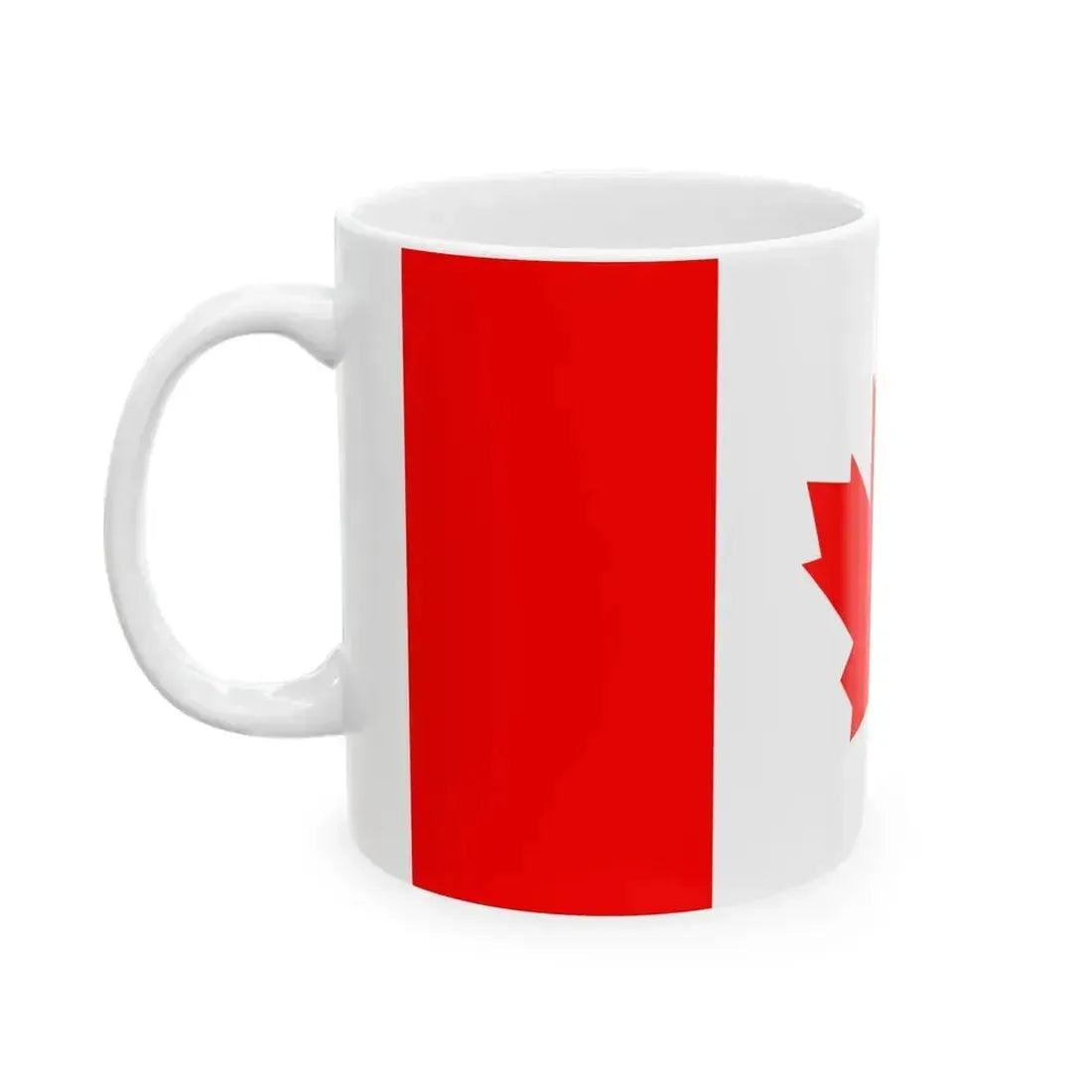 Flag of Canada 1964 (Canada) White Coffee Mug - Go Mug Yourself
