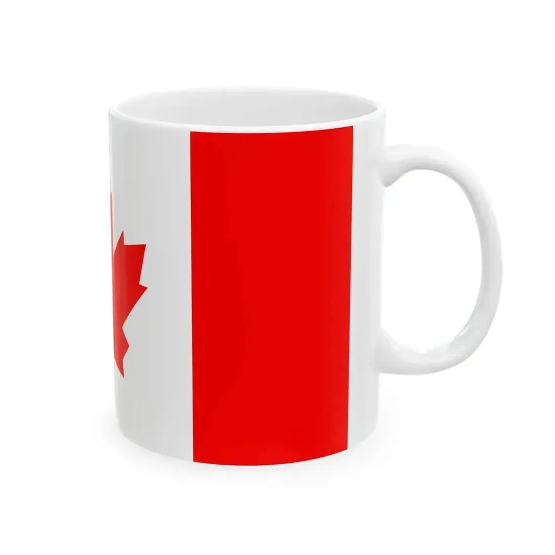 Flag of Canada 1964 (Canada) White Coffee Mug - Go Mug Yourself