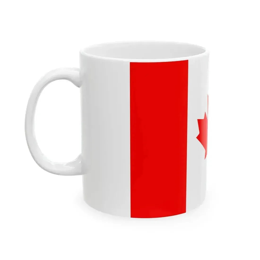 Flag of Canada 3-2 (Canada) White Coffee Mug - Go Mug Yourself