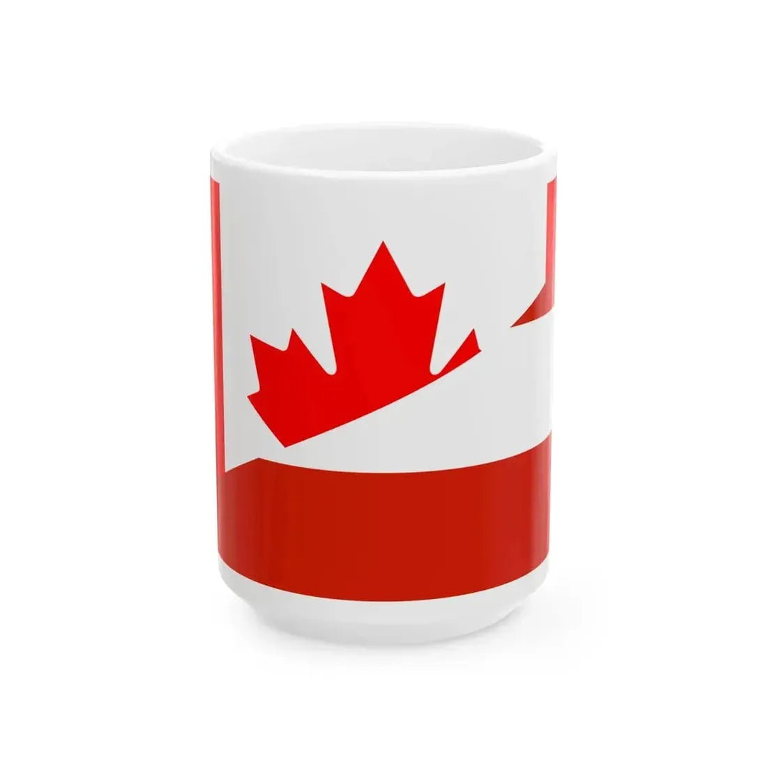 Flag of Canada and Austria (Austria) White Coffee Mug 15oz - Go Mug Yourself