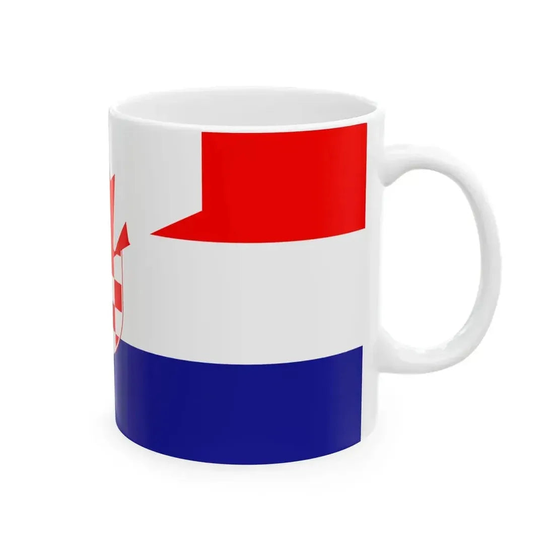 Flag of Canada and Croatia (Canada) White Coffee Mug - Go Mug Yourself
