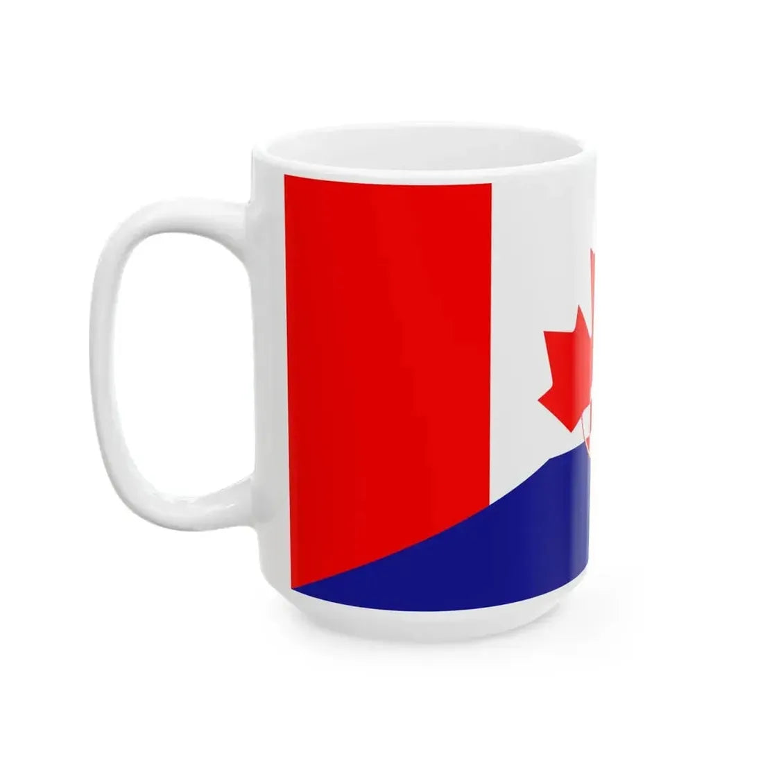 Flag of Canada and Croatia (Canada) White Coffee Mug - Go Mug Yourself