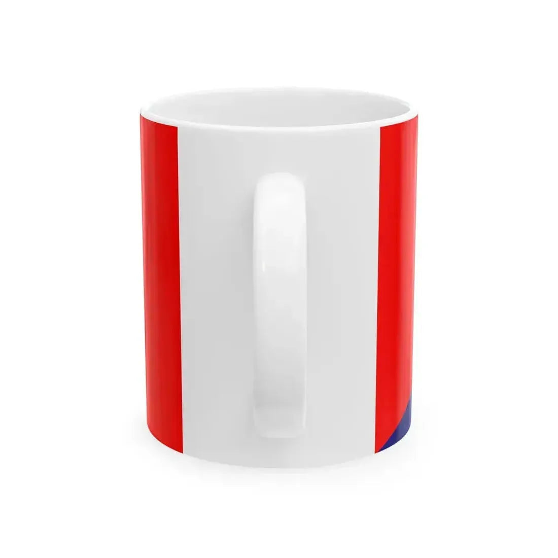 Flag of Canada and France (Canada) White Coffee Mug - Go Mug Yourself