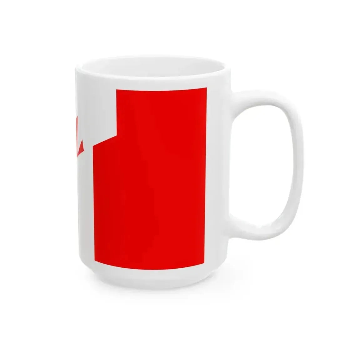 Flag of Canada and France (Canada) White Coffee Mug - Go Mug Yourself