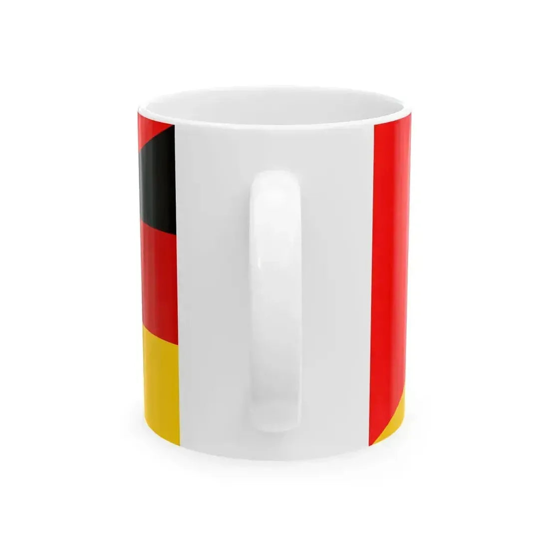 Flag of Canada and Germany (Canada) White Coffee Mug - Go Mug Yourself