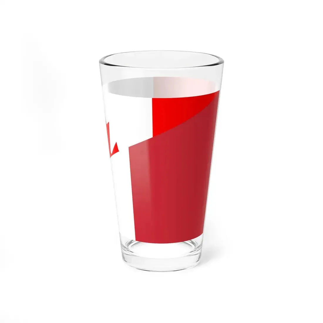 Flag of Canada and Italy (Canada) Pint Glass 16oz - Go Mug Yourself