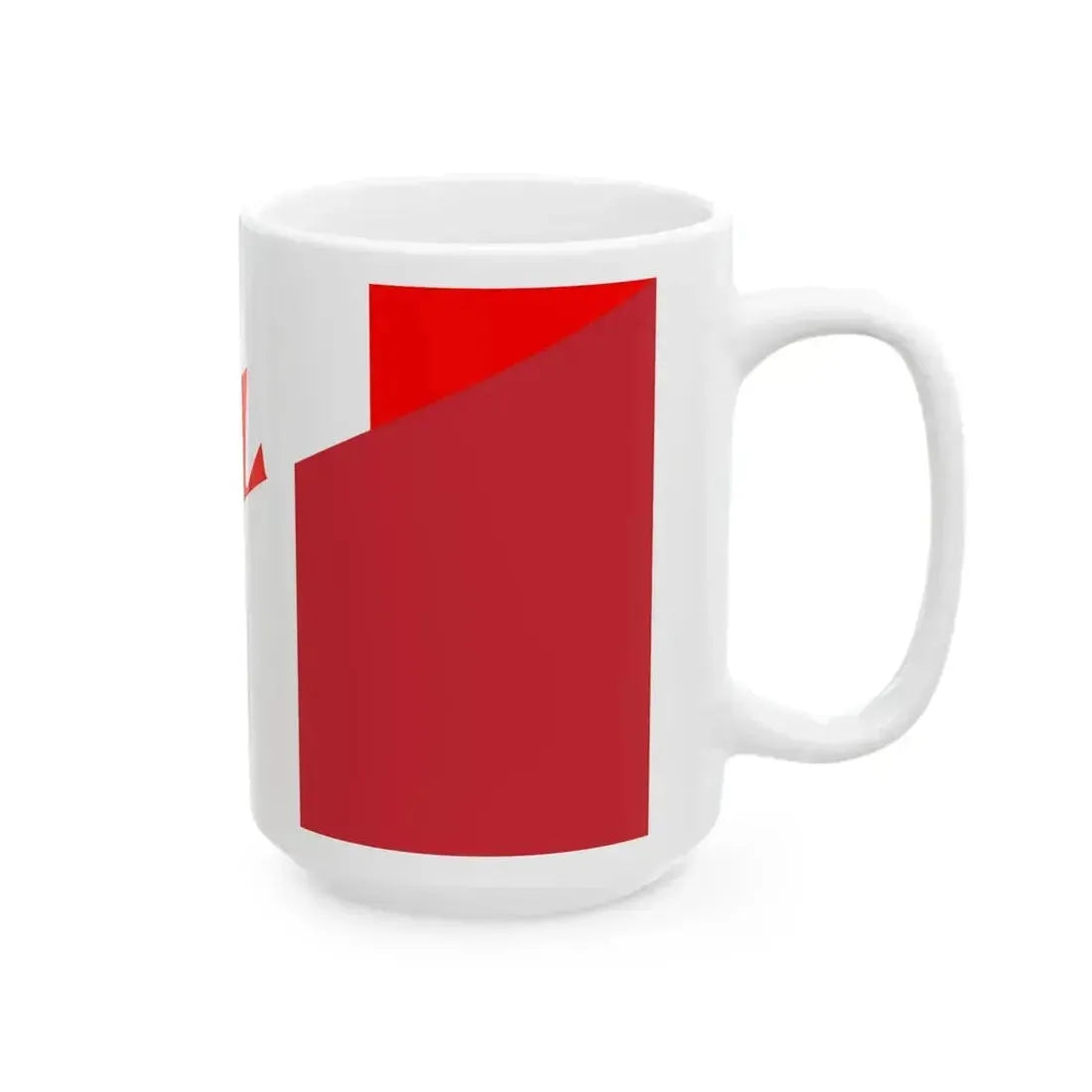 Flag of Canada and Italy (Canada) White Coffee Mug - Go Mug Yourself