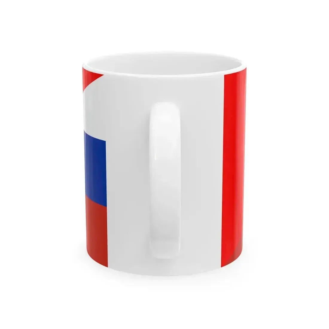 Flag of Canada and Russia (Canada) White Coffee Mug - Go Mug Yourself