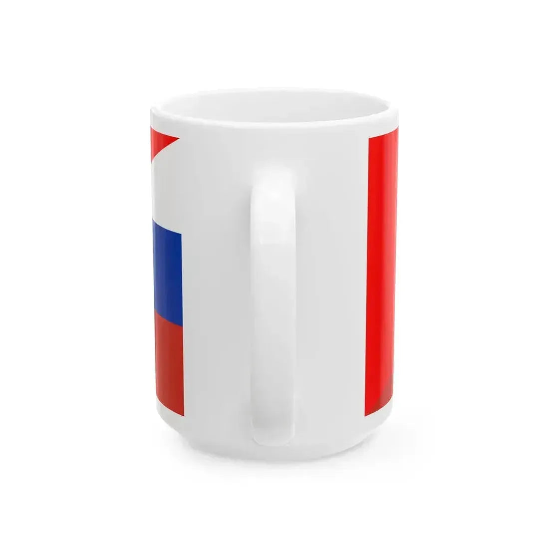 Flag of Canada and Russia (Canada) White Coffee Mug - Go Mug Yourself