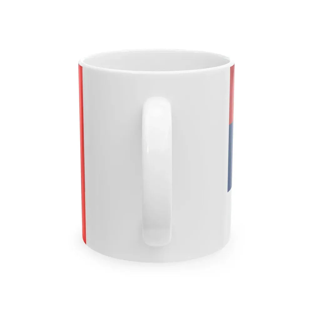 Flag of Canada and Serbia (Canada) White Coffee Mug - Go Mug Yourself