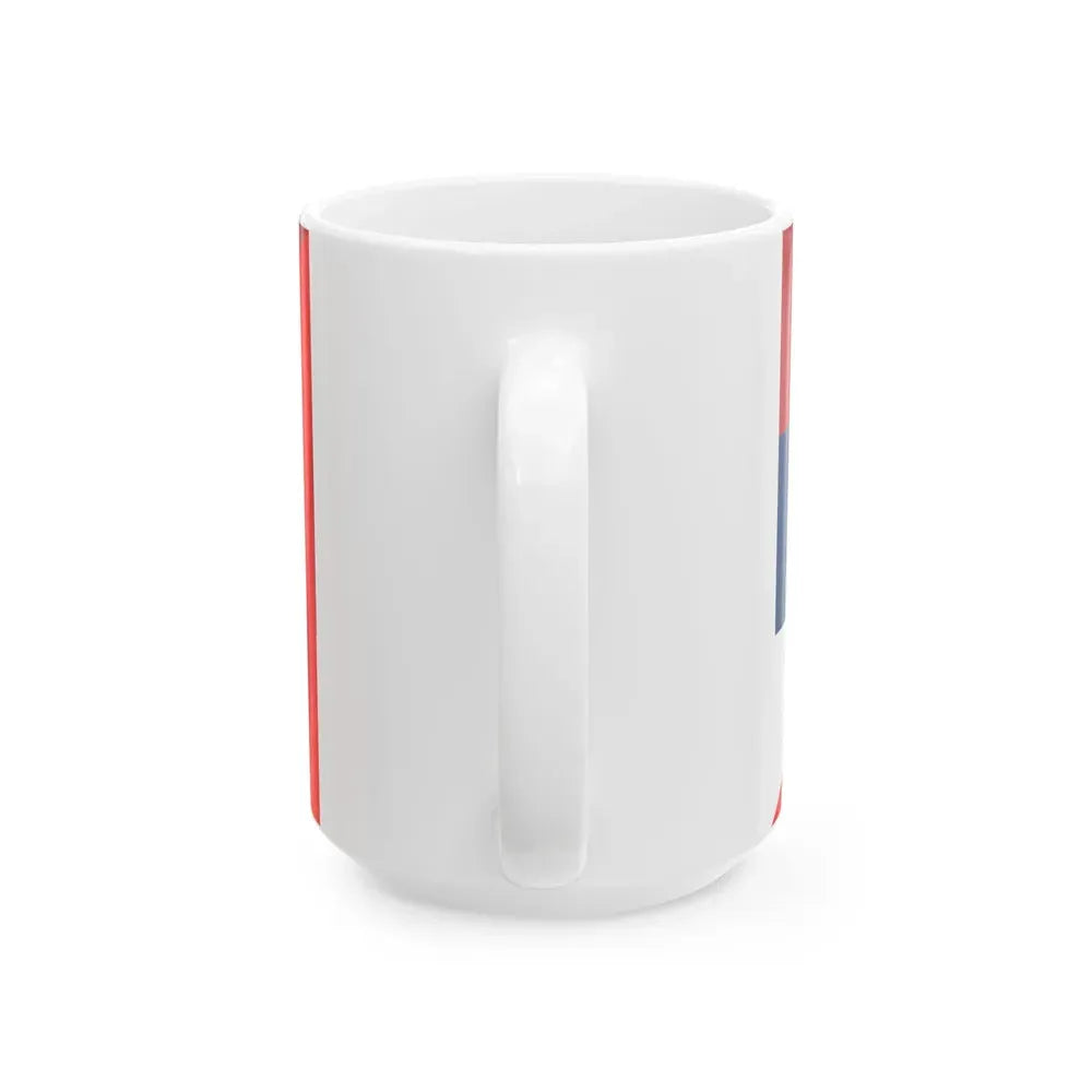 Flag of Canada and Serbia (Canada) White Coffee Mug - Go Mug Yourself