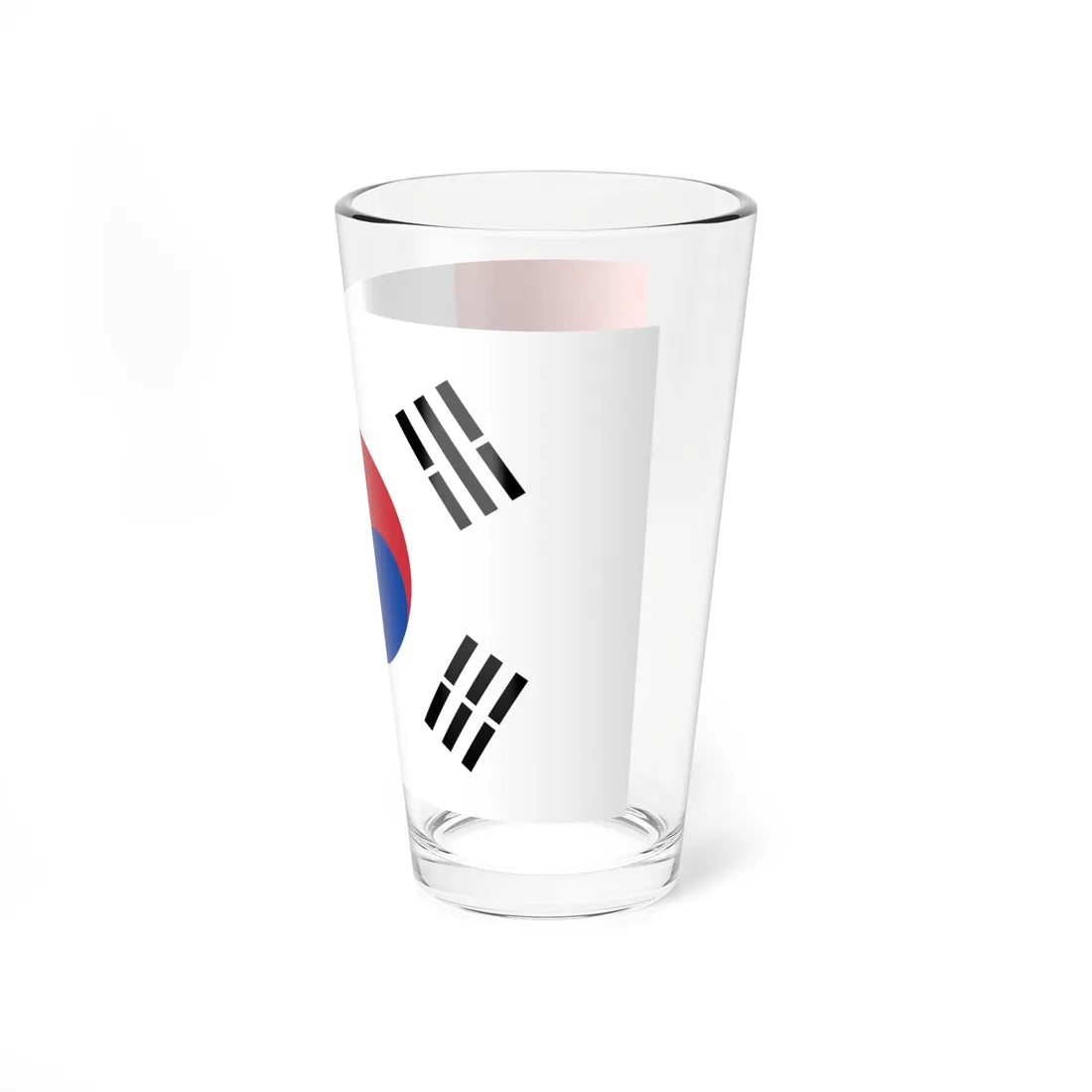 Flag of Canada and South Korea (Canada) Pint Glass 16oz - Go Mug Yourself