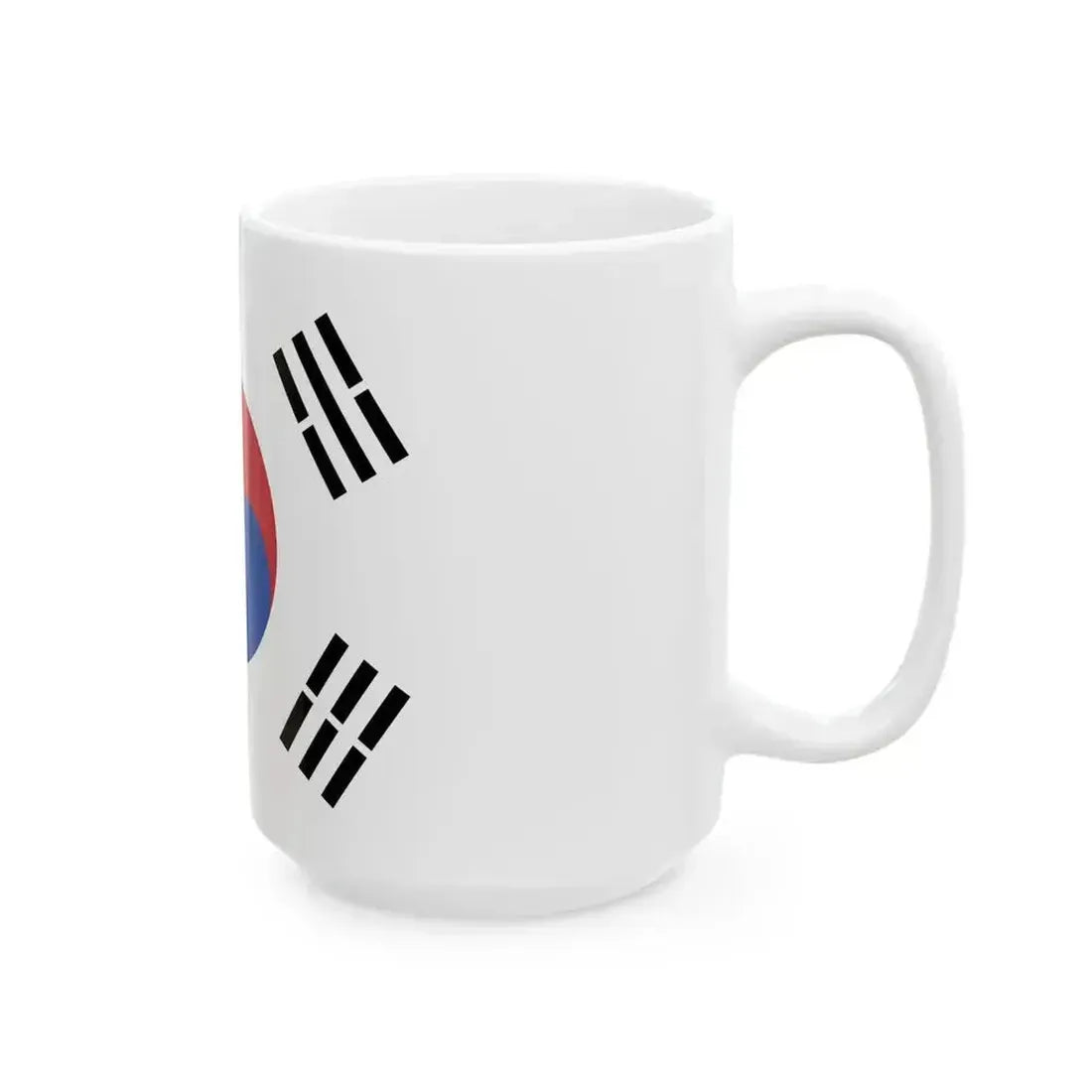 Flag of Canada and South Korea (Canada) White Coffee Mug - Go Mug Yourself