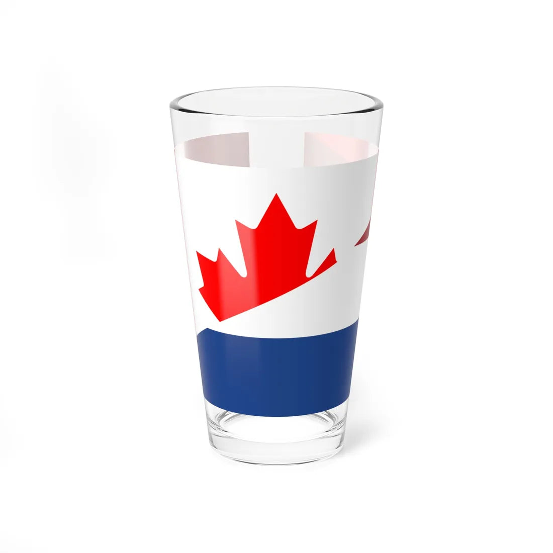 Flag of Canada and the Netherlands (Canada) Pint Glass 16oz 16oz - Go Mug Yourself