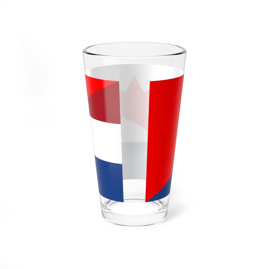 Flag of Canada and the Netherlands (Canada) Pint Glass 16oz - Go Mug Yourself