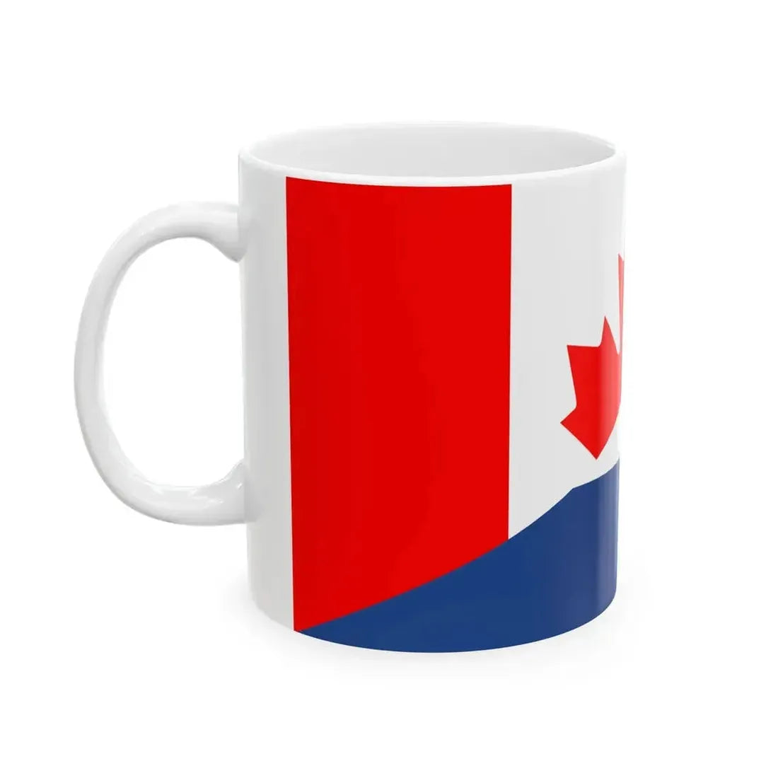 Flag of Canada and the Netherlands (Canada) White Coffee Mug - Go Mug Yourself