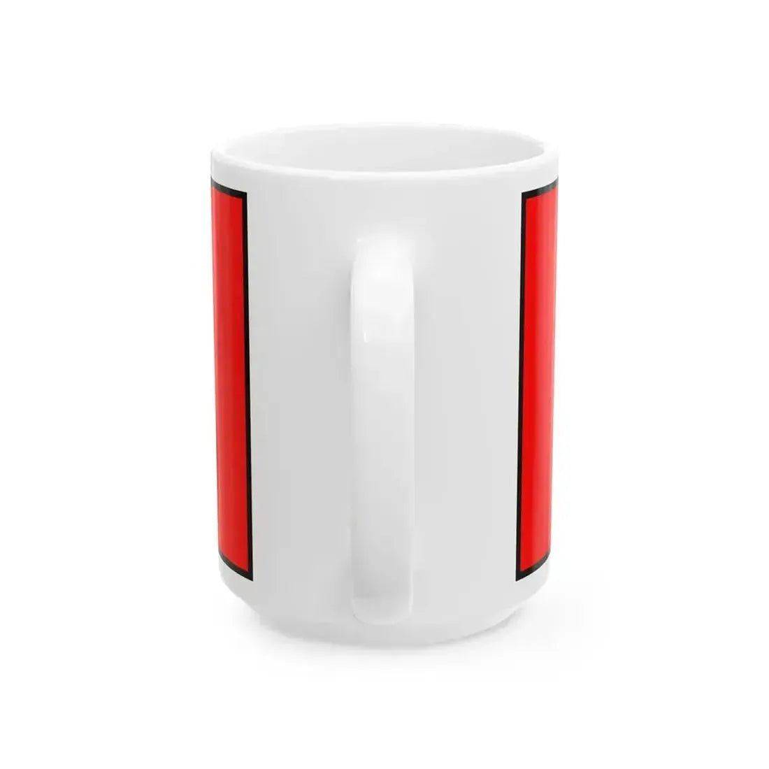 Flag of Canada bordered (Canada) White Coffee Mug - Go Mug Yourself