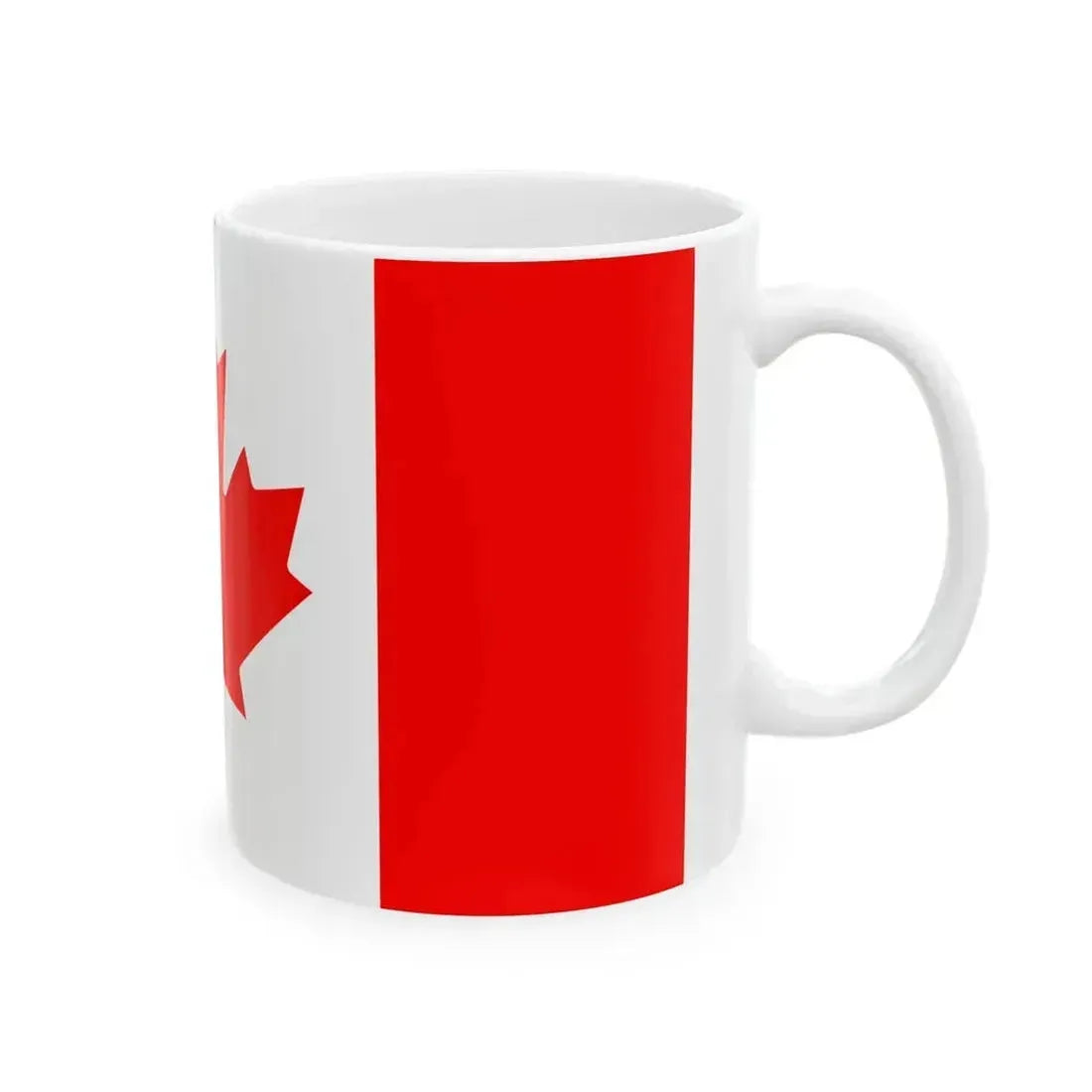 Flag of Canada (Canada) White Coffee Mug - Go Mug Yourself