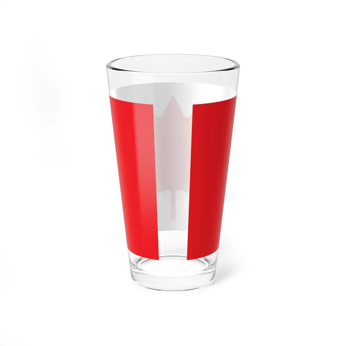 Flag of Canada official government version (Canada) Pint Glass 16oz - Go Mug Yourself