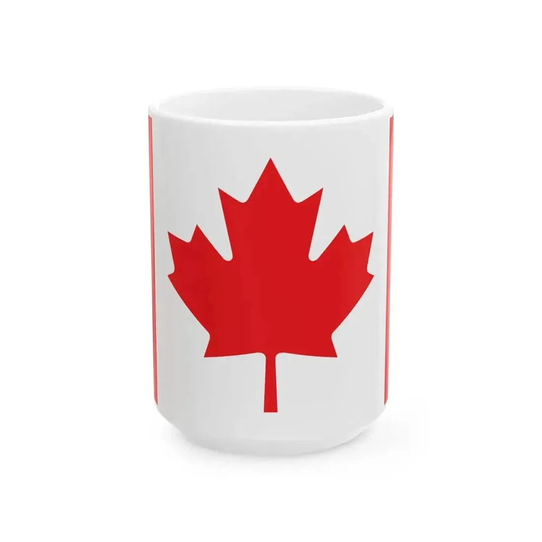 Flag of Canada official government version (Canada) White Coffee Mug 15oz - Go Mug Yourself