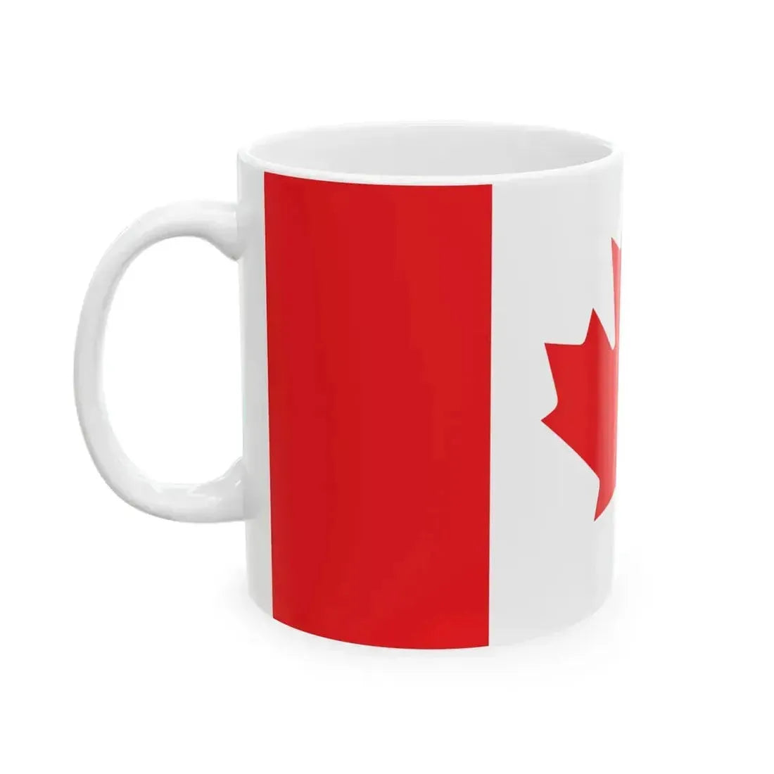 Flag of Canada official government version (Canada) White Coffee Mug - Go Mug Yourself