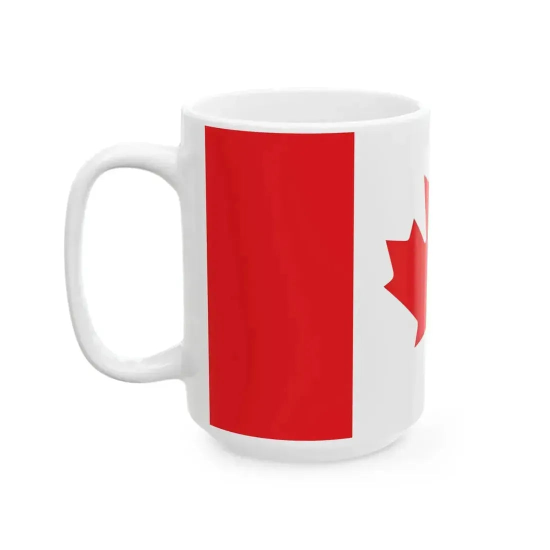 Flag of Canada official government version (Canada) White Coffee Mug - Go Mug Yourself